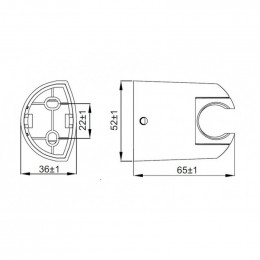Держатель для лейки Iddis 020CP00i53 хром