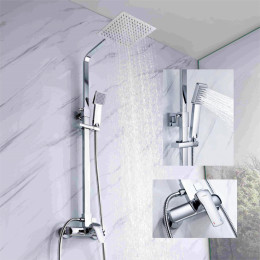 Душевая система Ledeme L2458 хром