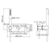 Комплект для ванны WasserKRAFT A16116 хром