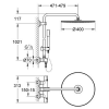 Душевая система Grohe Rainshower 27174001