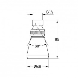 Верхний душ Grohe Relexa Plus 28094000