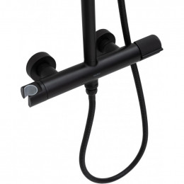 Душевая система Allen Brau Liberty 5.33007-31 черный матовый