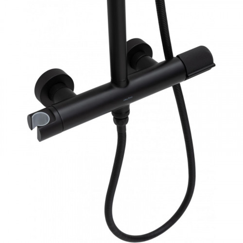 Душевая система Allen Brau Liberty 5.33007-31 черный матовый