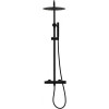 Душевая система Allen Brau Liberty 5.33007-31 черный матовый