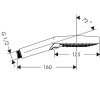 Душевая система Hansgrohe Croma 27961670 черный матовый