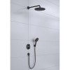 Душевая система Hansgrohe Croma 27961670 черный матовый