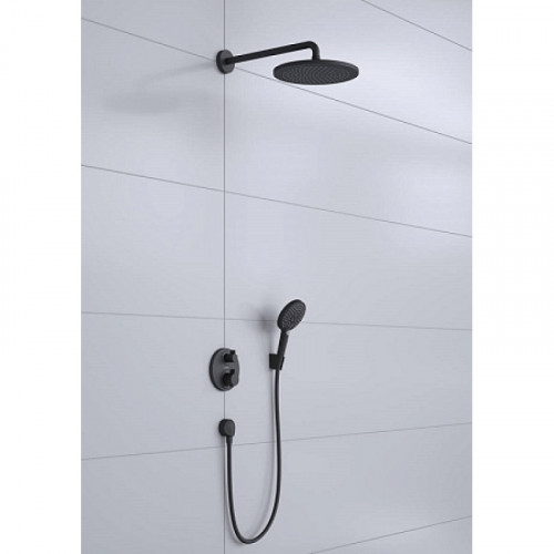 Душевая система Hansgrohe Croma 27961670 черный матовый