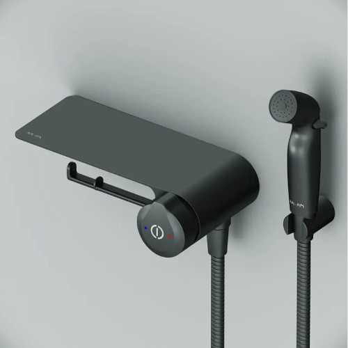 Гигиенический душ Am.Pm X-Joy TouchReel F0H85A822 черный матовый