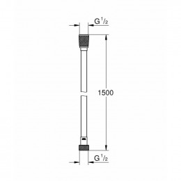 Душевой шланг Grohe Silverflex 28364001 (26346000)