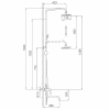 Душевая система Frap F24002 хром