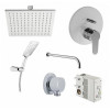 Встраиваемая душевая система Vitra Win S A49265EXP хром
