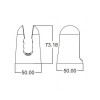 Держатель для лейки Iddis 010CP00I53 хром