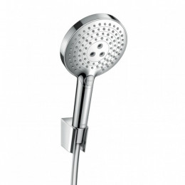 Душевой гарнитур Hansgrohe Raindance Select S 120 U'Comfort 26324400, цвет белый/хром
