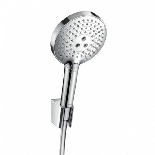 Душевой гарнитур Hansgrohe Raindance Select S 120 U'Comfort 26324400, цвет белый/хром
