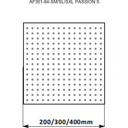 Верхний душ Aquanet Passion S AF301-84-SM квадрат 242981
