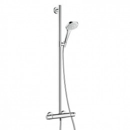 Душевой комплект Hansgrohe Croma Select E SemiPipe Multi 27248400 с термостатом