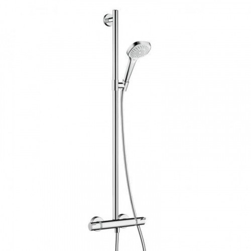 Душевой комплект Hansgrohe Croma Select E SemiPipe Multi 27248400 с термостатом
