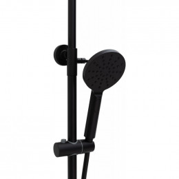 Душевая система Allen Brau Eclipse 5.E1006-31 черный матовый