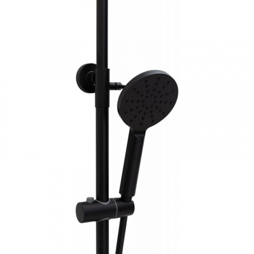 Душевая система Allen Brau Eclipse 5.E1006-31 черный матовый