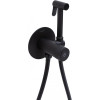 Смеситель с гигиеническим душем Allen Brau Liberty 5.33005-31 черный матовый