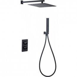 Душевая система Allen Brau Infinity 5.21016-31 черный матовый