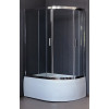 Royal Bath Душевой уголок RB 8120BK-T-CH L