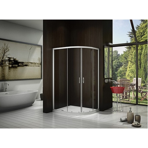 Good Door Душевой уголок LATTE R-120-C-WE