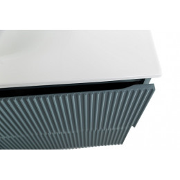 BelBagno Тумба с раковиной Uno 100 подвесная Голубой матовый с раковиной BB-8099-100
