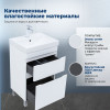 Aquanet Мебель для ванной Слим 50 белый сатин