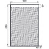 Зеркало Aquanet Палермо new 9085 LED 00249353
