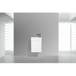 BelBagno Тумба с раковиной PIETRA MINI 400 R Bianco Lucido
