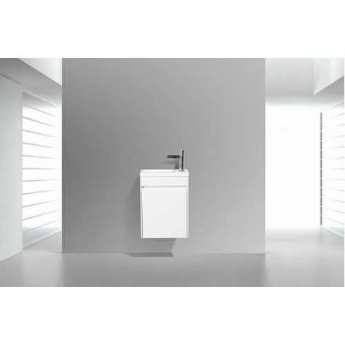 BelBagno Тумба с раковиной PIETRA MINI 400 R Bianco Lucido