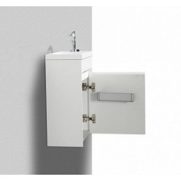 BelBagno Тумба с раковиной PIETRA MINI 400 R Bianco Lucido