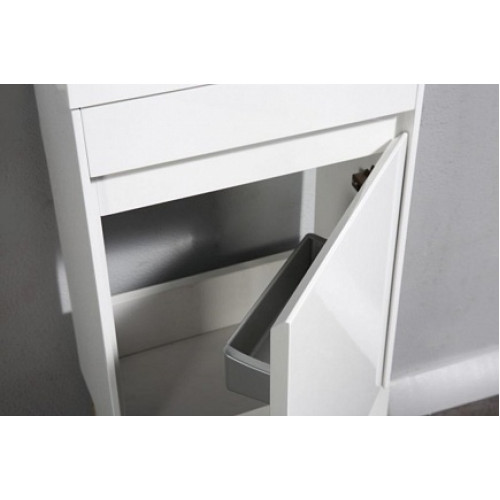 BelBagno Тумба с раковиной PIETRA MINI 400 R Bianco Lucido