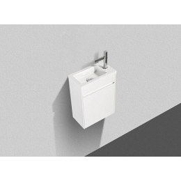 BelBagno Тумба с раковиной PIETRA MINI 400 R Bianco Lucido