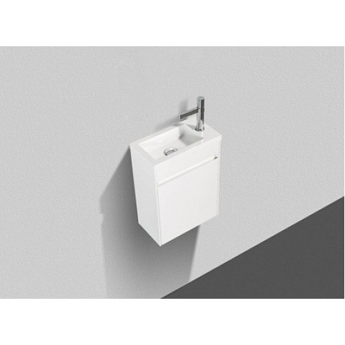 BelBagno Тумба с раковиной PIETRA MINI 400 R Bianco Lucido