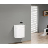 BelBagno Тумба с раковиной PIETRA MINI 400 R Bianco Lucido