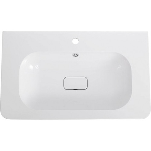 Cezares Тумба с раковиной Relax 80 подвесная оружейная сталь