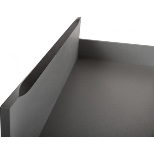 Cezares Тумба с раковиной Relax 80 подвесная оружейная сталь