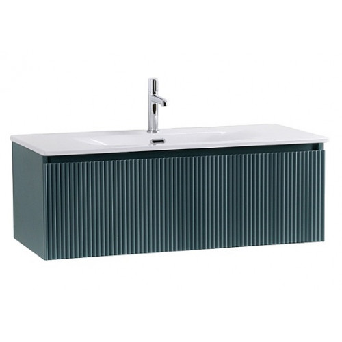 BelBagno Тумба с раковиной Uno 100 с 1 ящиком подвесная Голубой матовый с раковиной BB-8099-100