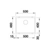 Мойка кухонная Blanco Rotan 500-U 523076 белый