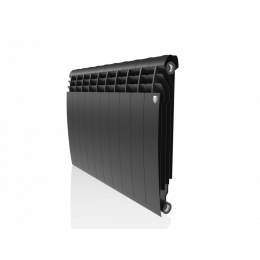 Радиатор биметаллический Royal Thermo BiLiner 500 Noir Sable 10 секций, боковое подключение