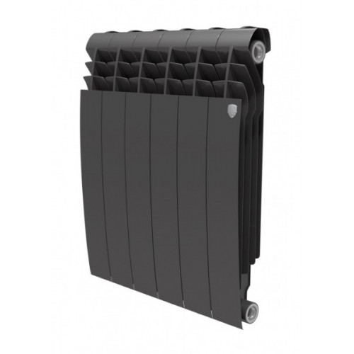 Радиатор биметаллический Royal Thermo BiLiner 500 Noir Sable 10 секций, боковое подключение