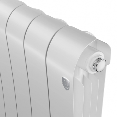 Радиатор биметаллический Royal Thermo Infinity 300 Bianco Traffico 10 секций, боковое подключение