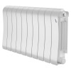 Радиатор биметаллический Royal Thermo Infinity 300 Bianco Traffico 10 секций, боковое подключение
