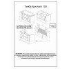 Бриклаер Тумба с раковиной Кристалл 100