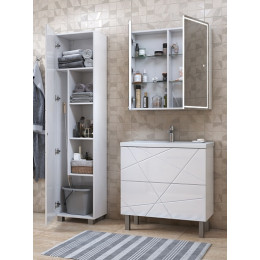 Vigo Шкаф пенал Geometry 450 белый