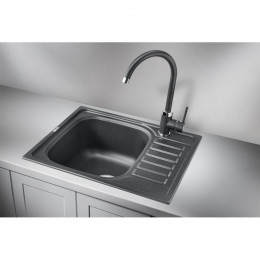 Кухонная мойка Granula 5801bl черный