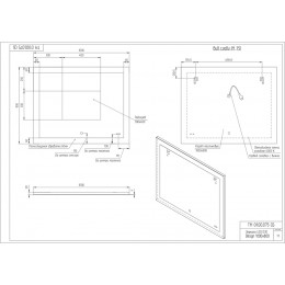 Зеркало LED 030 DESIGN 100