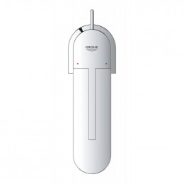Смеситель для раковины GROHE Plus 33163003 S-Size, со сливным гарнитуром, гладкий